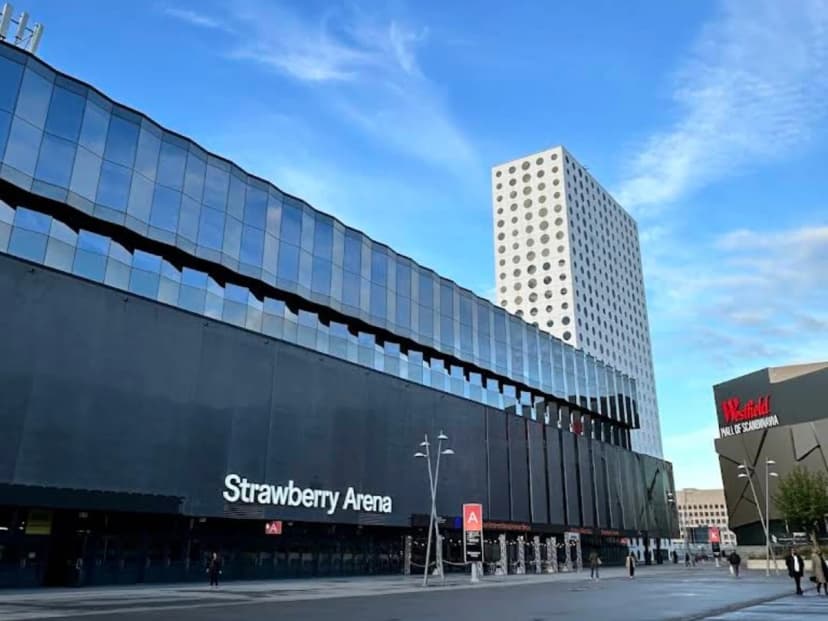 Bussuthyrning till Strawberry Arena för stora event och konserter i Stockholm.